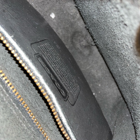 {Coach} Bonnie Cashin Vintage Black Saddle Bag 9851 - Picture 4 of 5